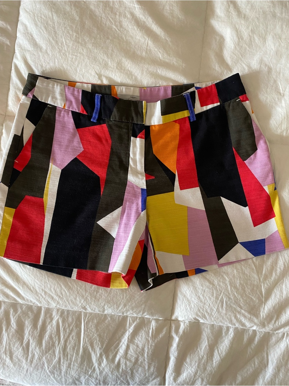 Funky Geometric Print Women's Shorts